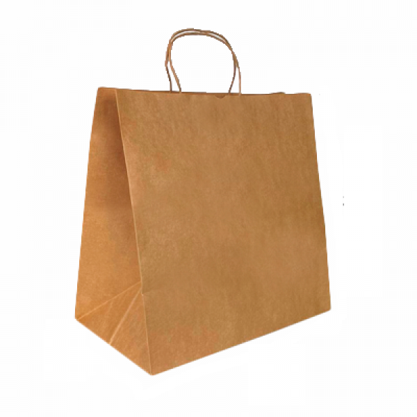 Sacola Kraft Papel G Delivery/Presentes (31 x 31 x 19cm)